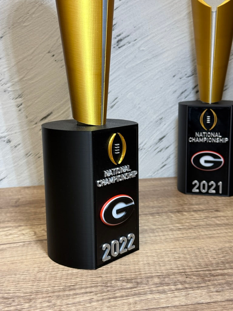 2022 UGA CFP National Championship Trophy