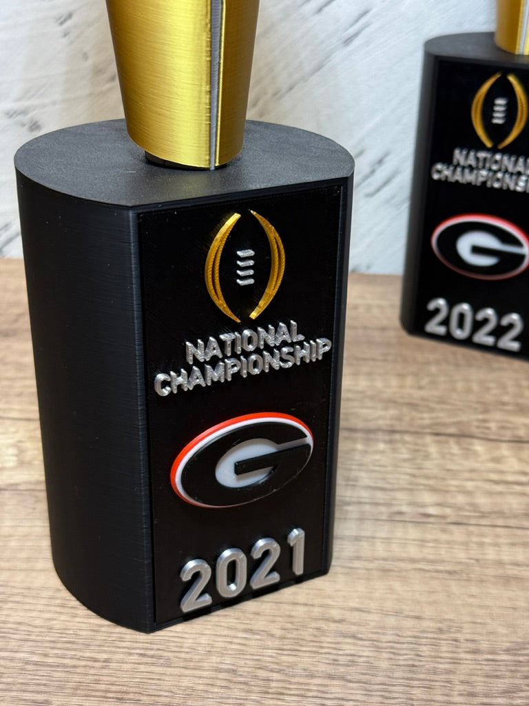 2021 UGA CFP National Championship Trophy