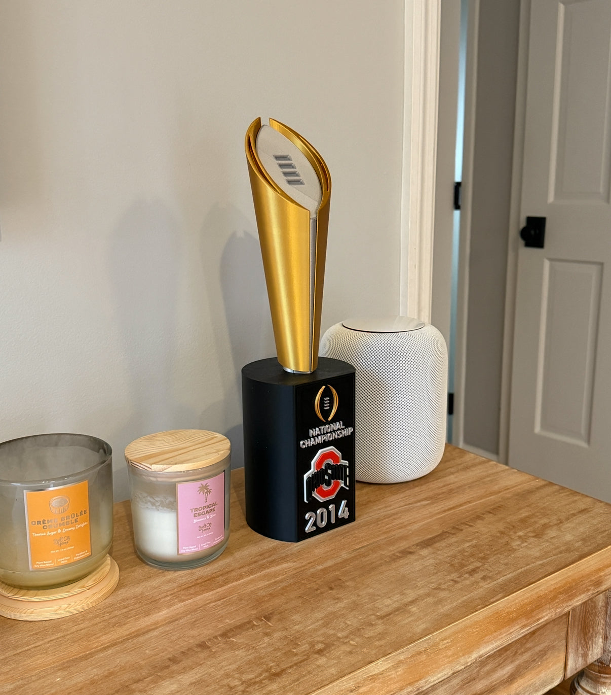 Ohio State 2014 CFP National Championship Trophy