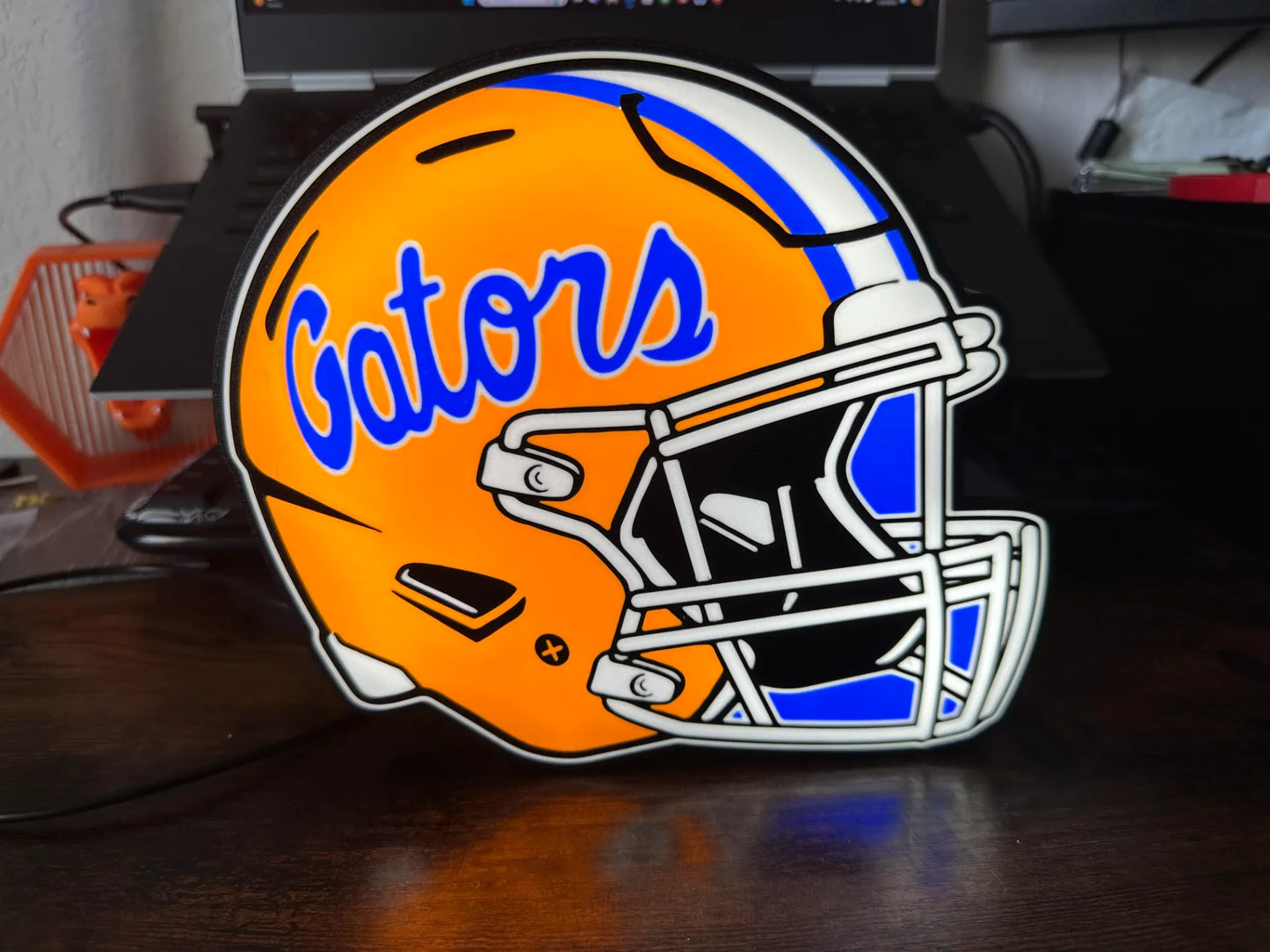 Florida Gators 3D Printed Lightbox