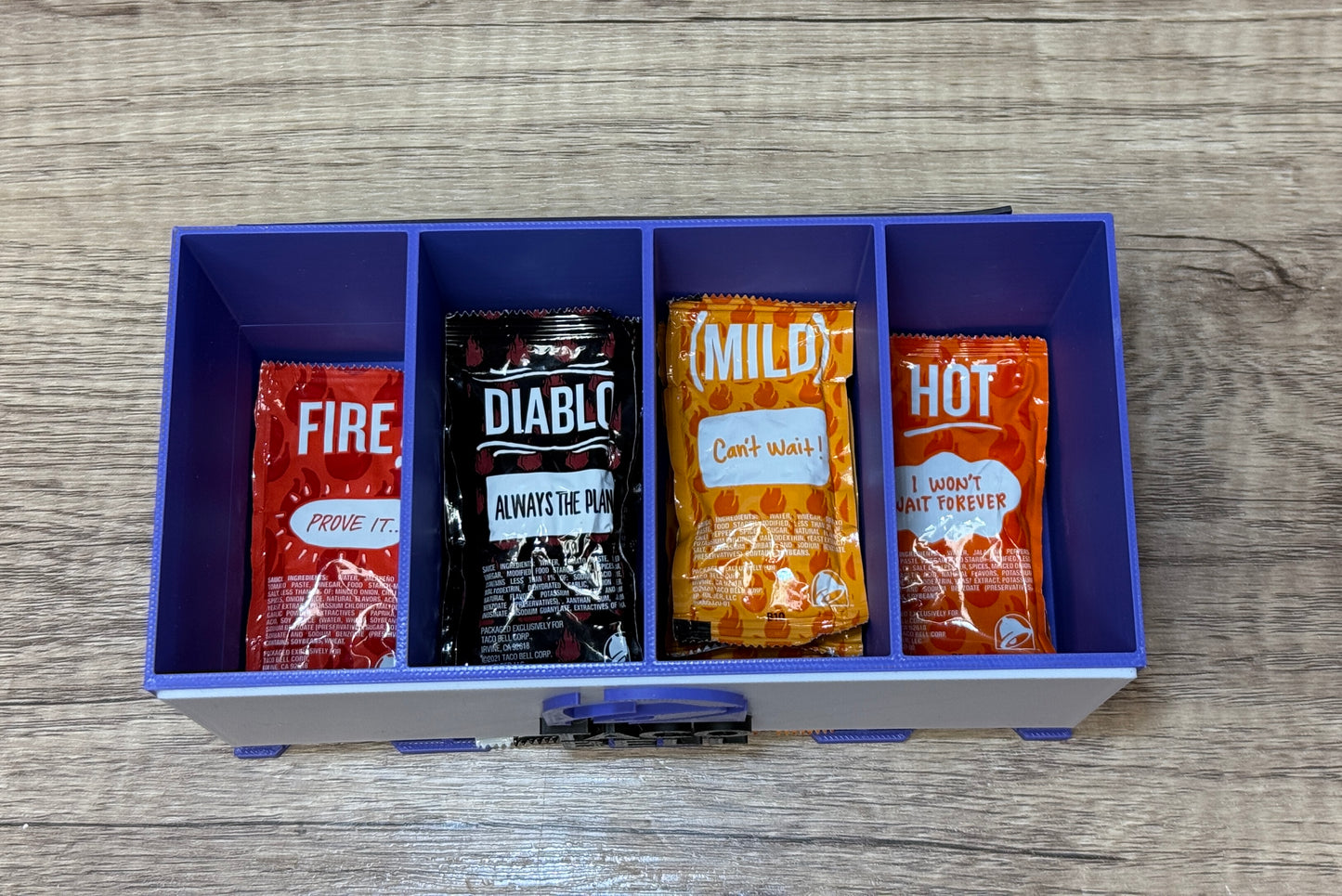 Taco Bell Sauce Holder