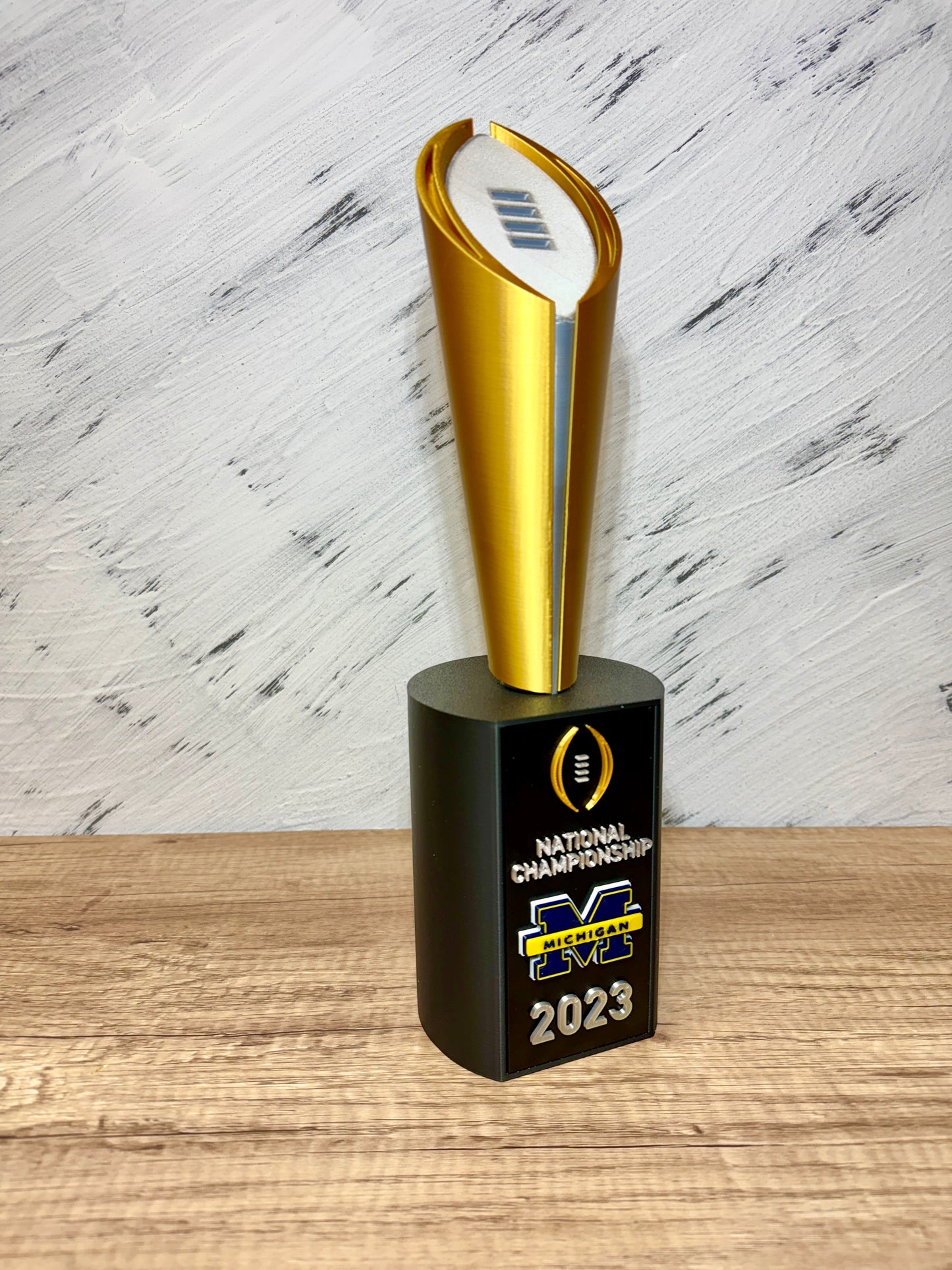 Michigan 2023 CFP National Championship Trophy