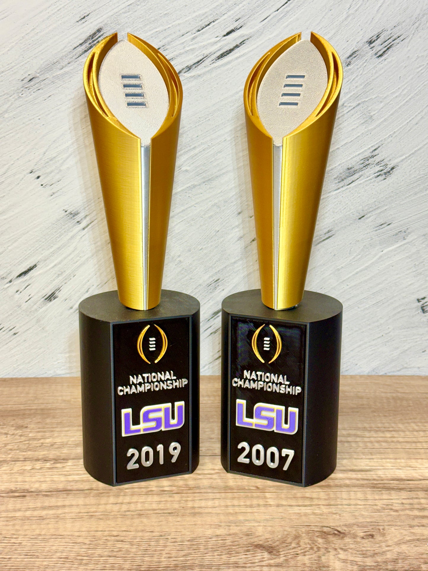 2007 LSU College Football Playoff Trophy