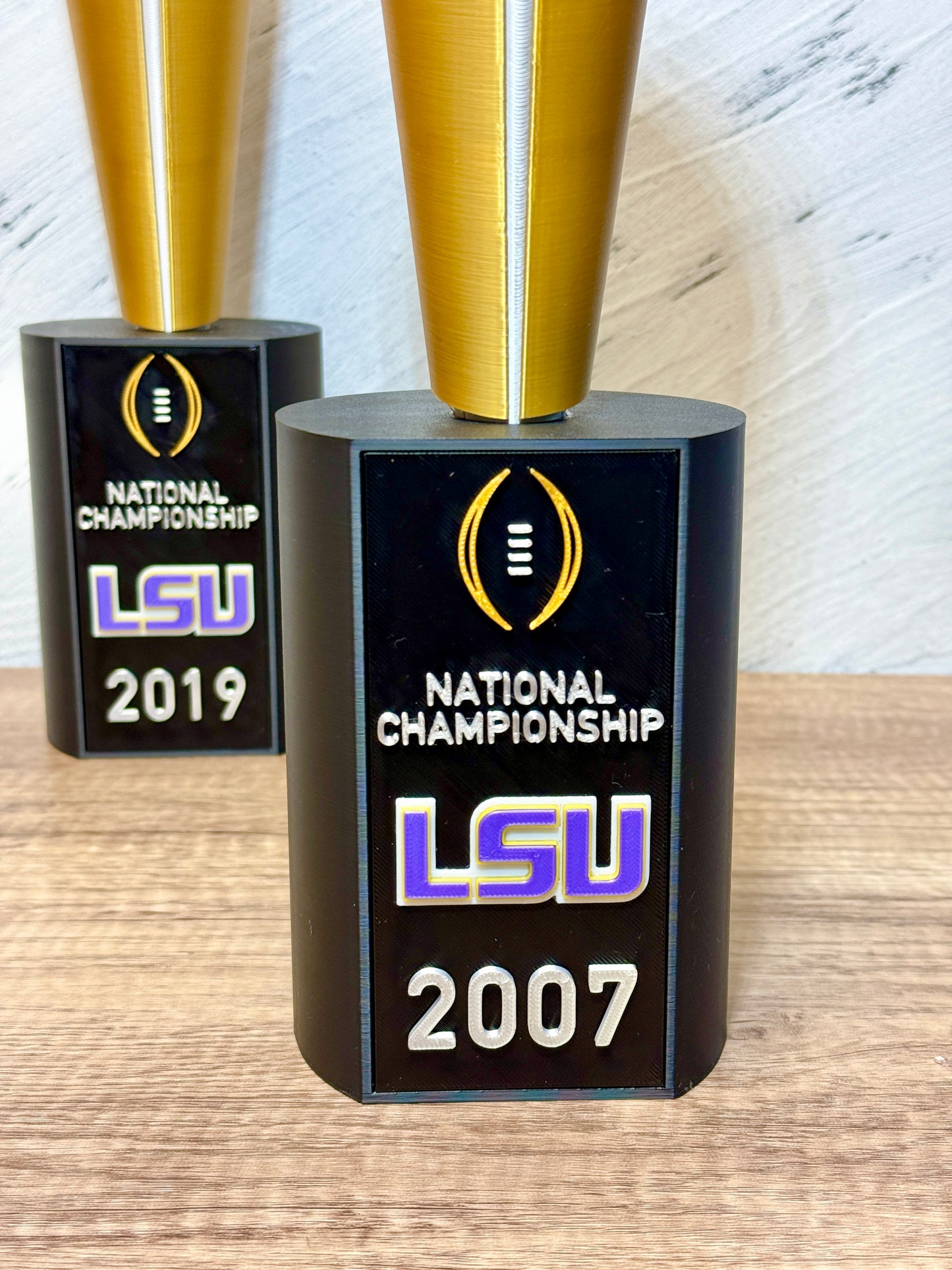 2007 LSU College Football Playoff Trophy