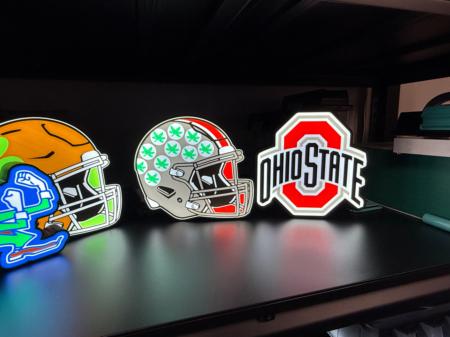 Ohio State Helmet Lightbox