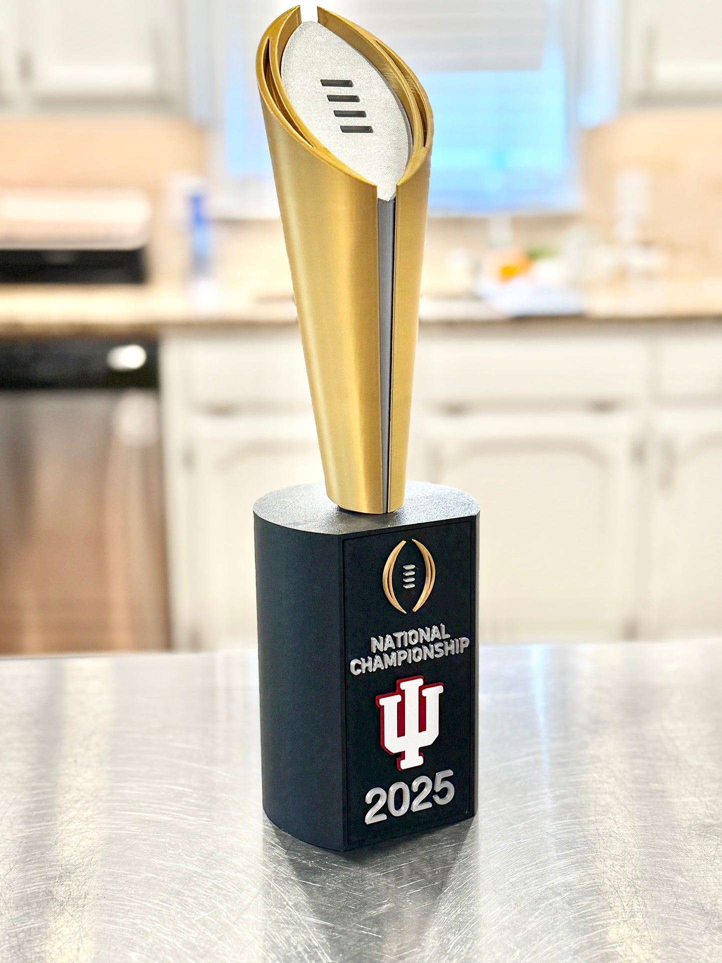 2025 Indiana Hoosier College Football Playoff Trophy