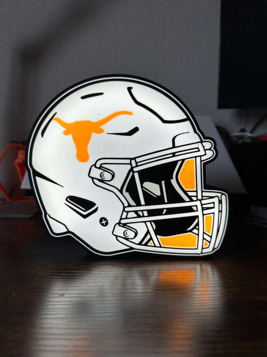 Texas Longhorns Helmet Lightbox