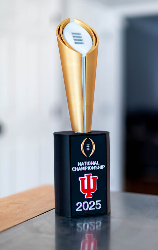 2025 Indiana Hoosier College Football Playoff Trophy