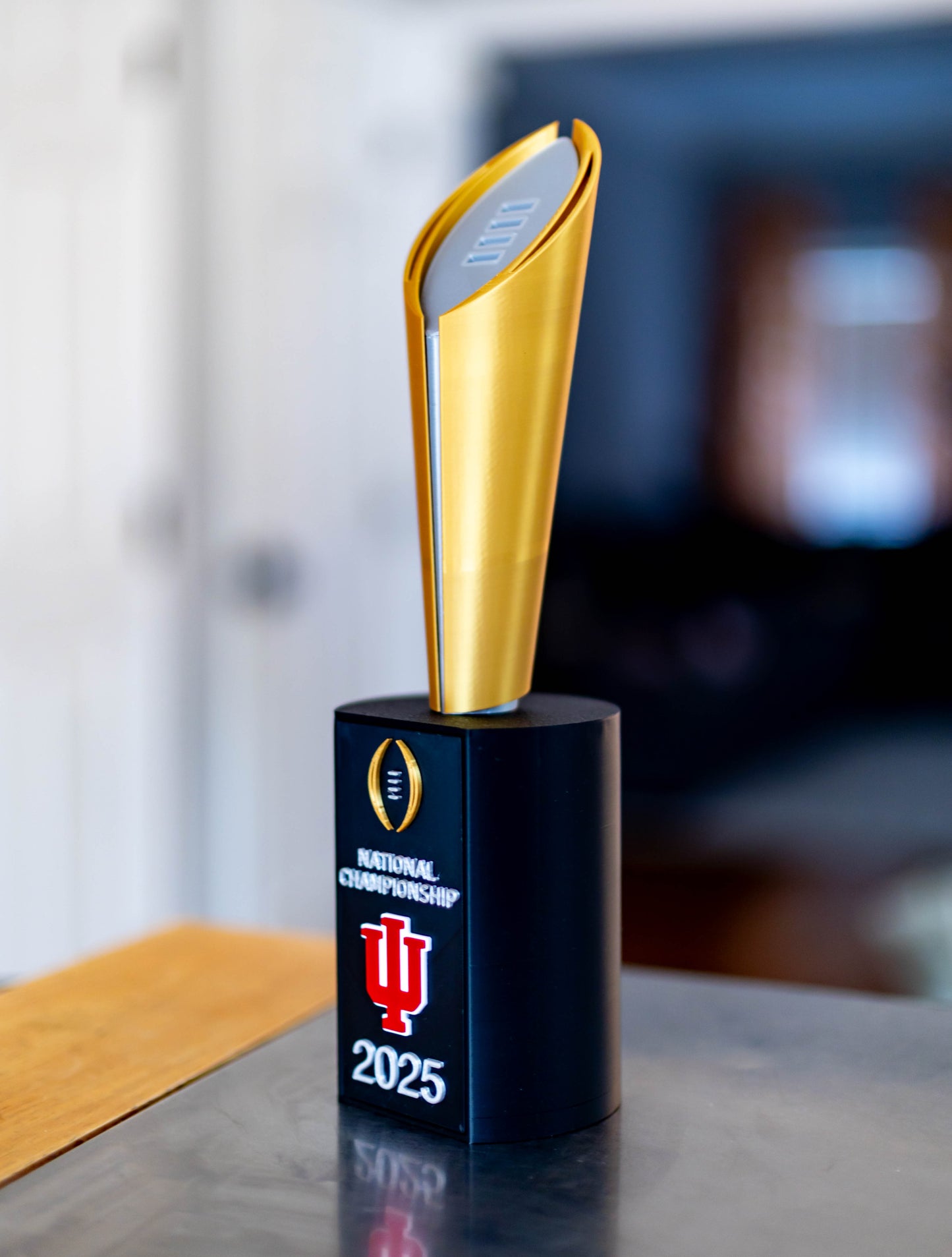 2025 Indiana Hoosier College Football Playoff Trophy