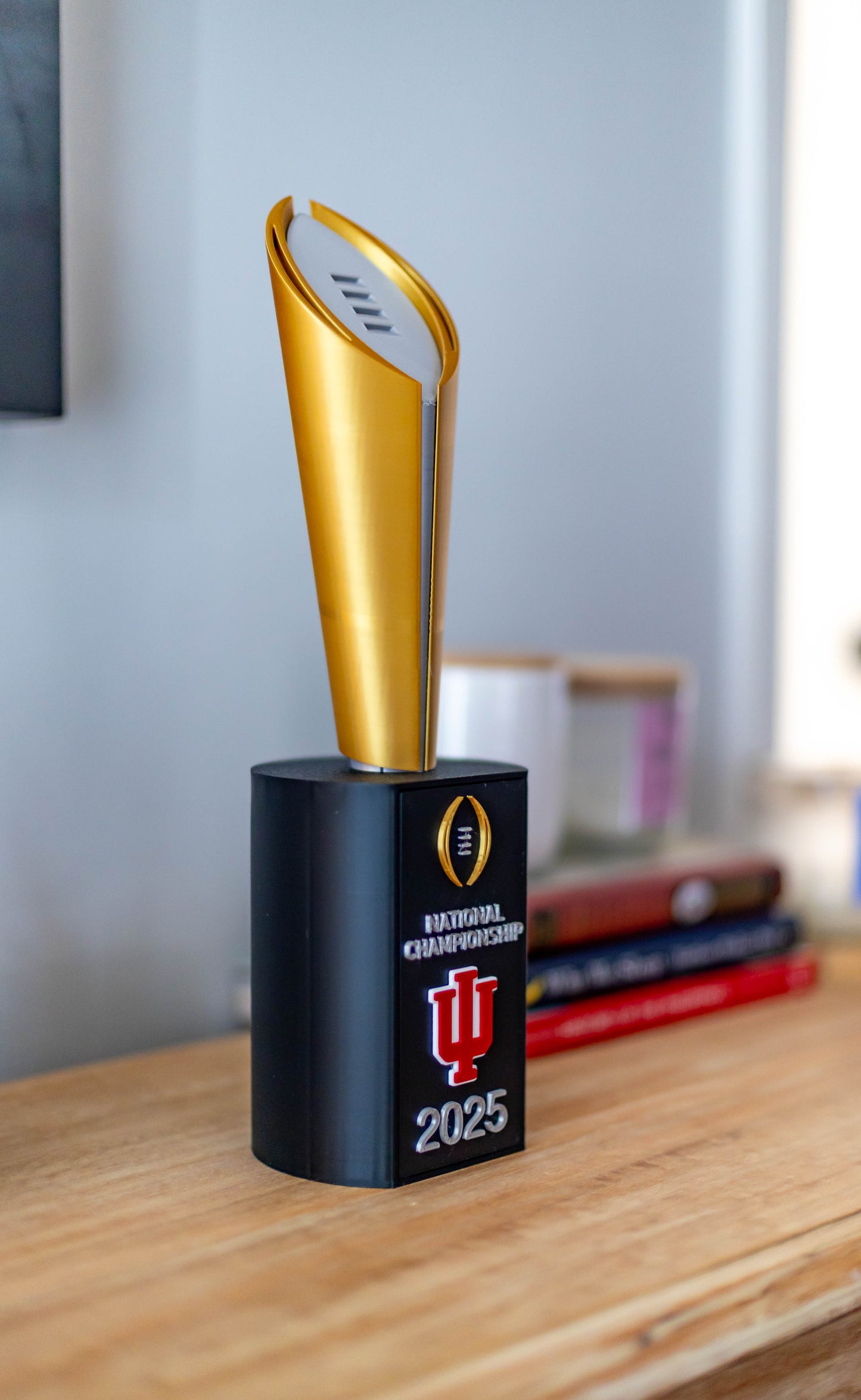 2025 Indiana Hoosier College Football Playoff Trophy