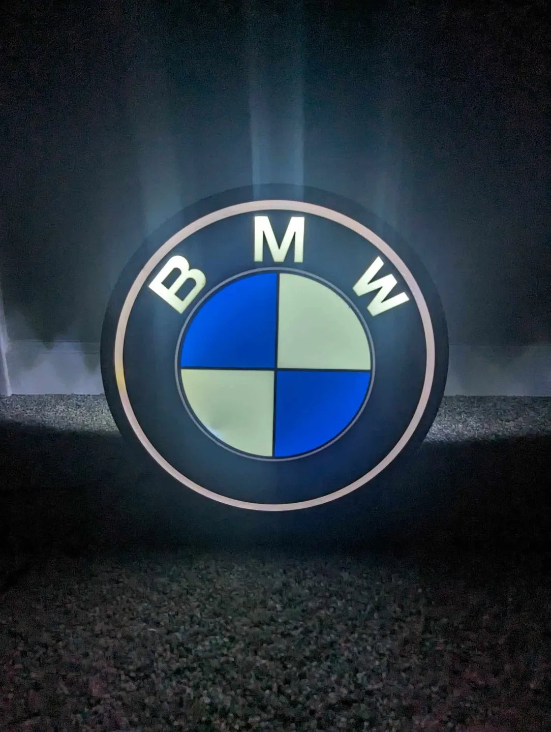 BMW Logo 3D Printed Lightbox