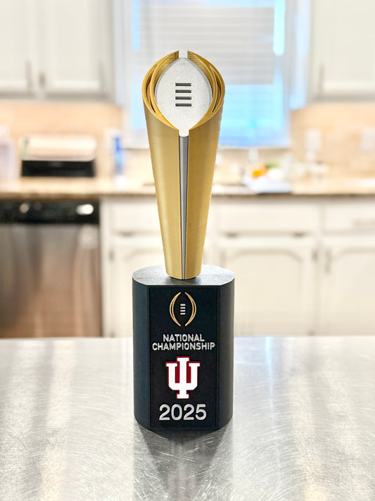 2025 Indiana Hoosier College Football Playoff Trophy