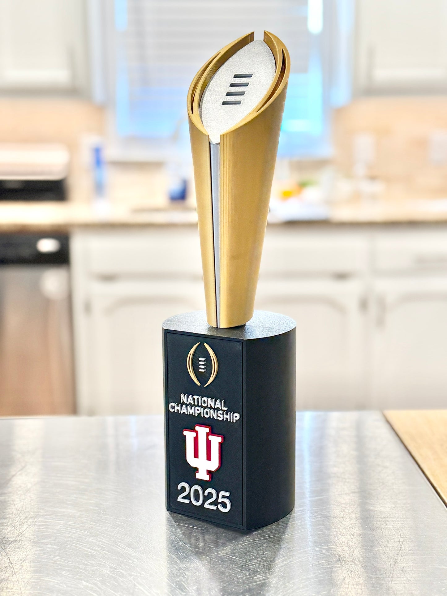 2025 Indiana Hoosier College Football Playoff Trophy