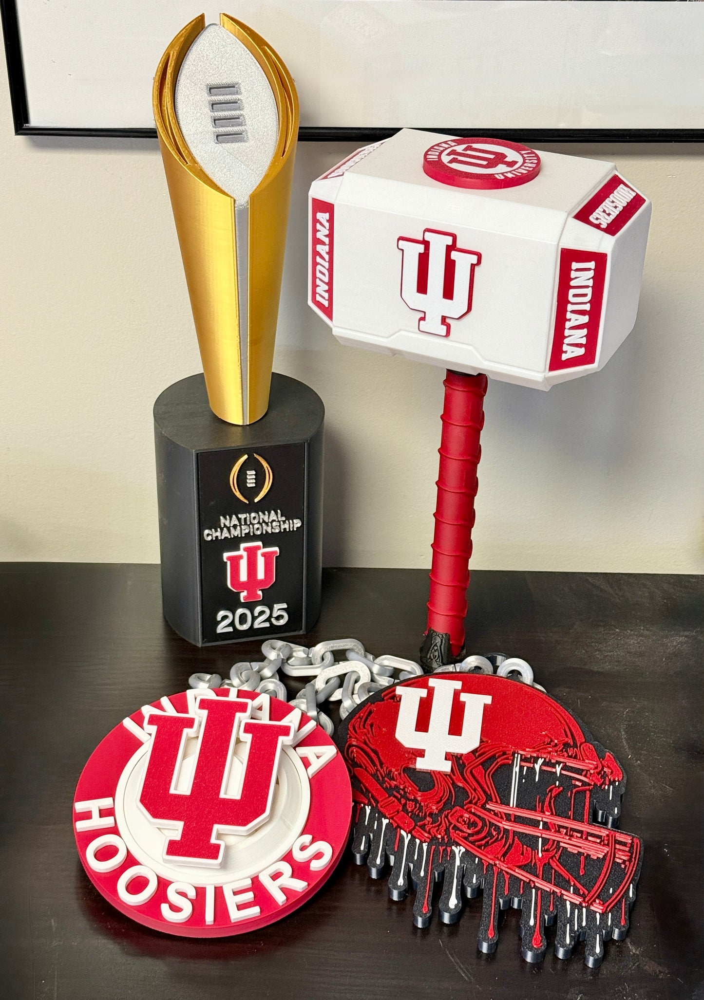 Indiana Hoosiers Helmet Drip Hype Chain