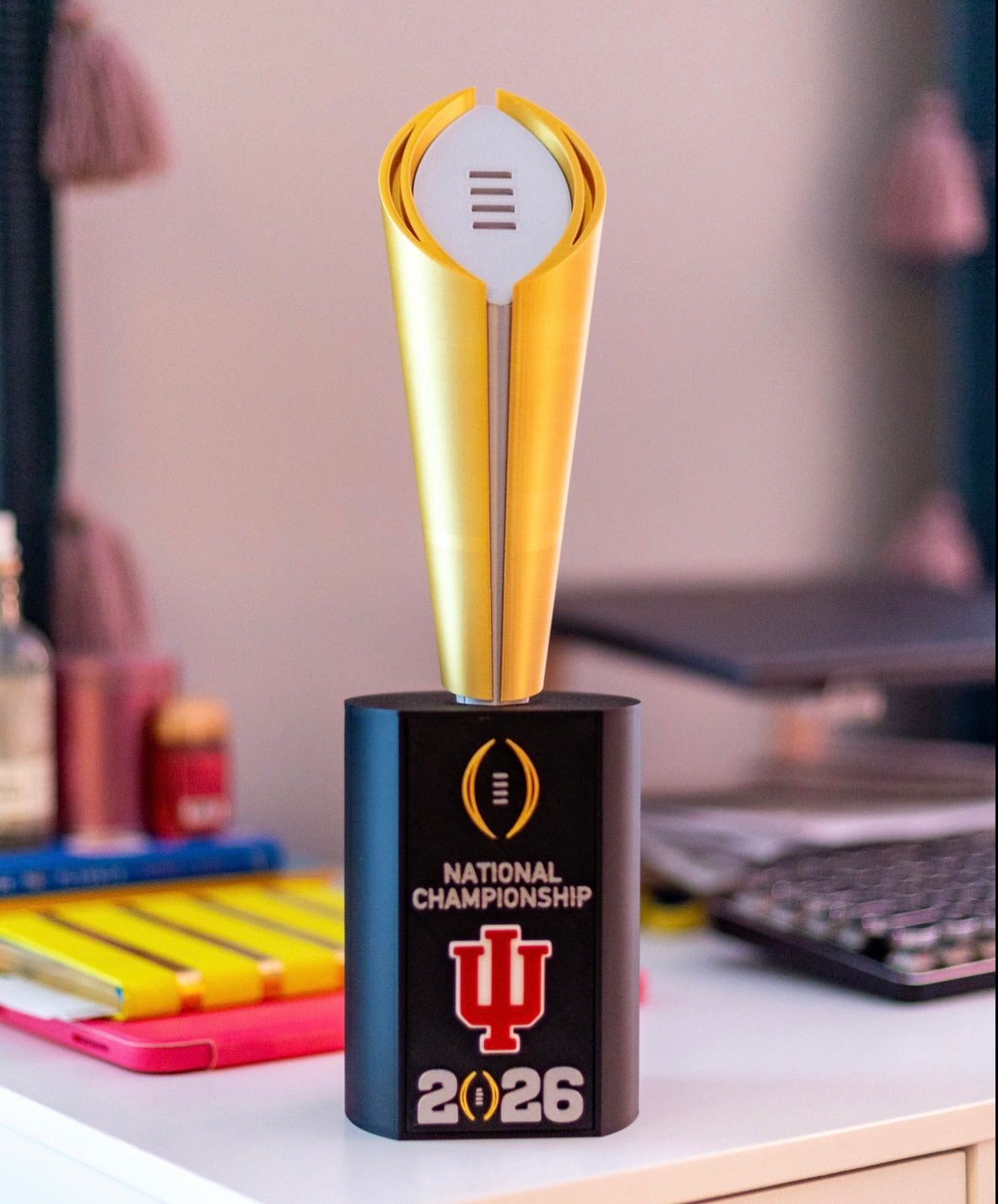 2026 Indiana Hoosier College Football Playoff Trophy