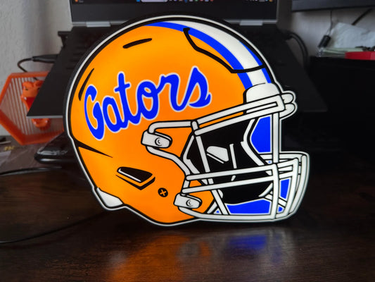Florida Gators 3D Printed Lightbox