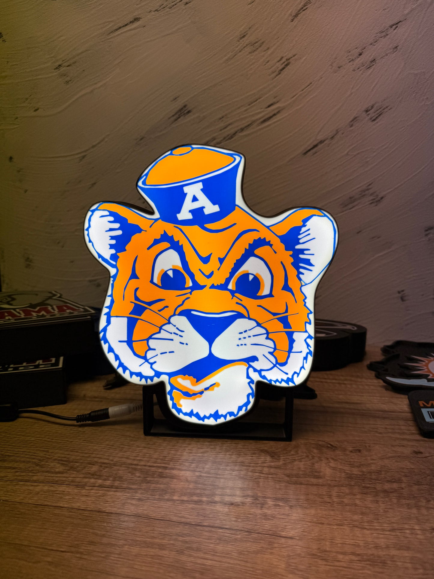 Auburn Tigers Aubie Lightbox