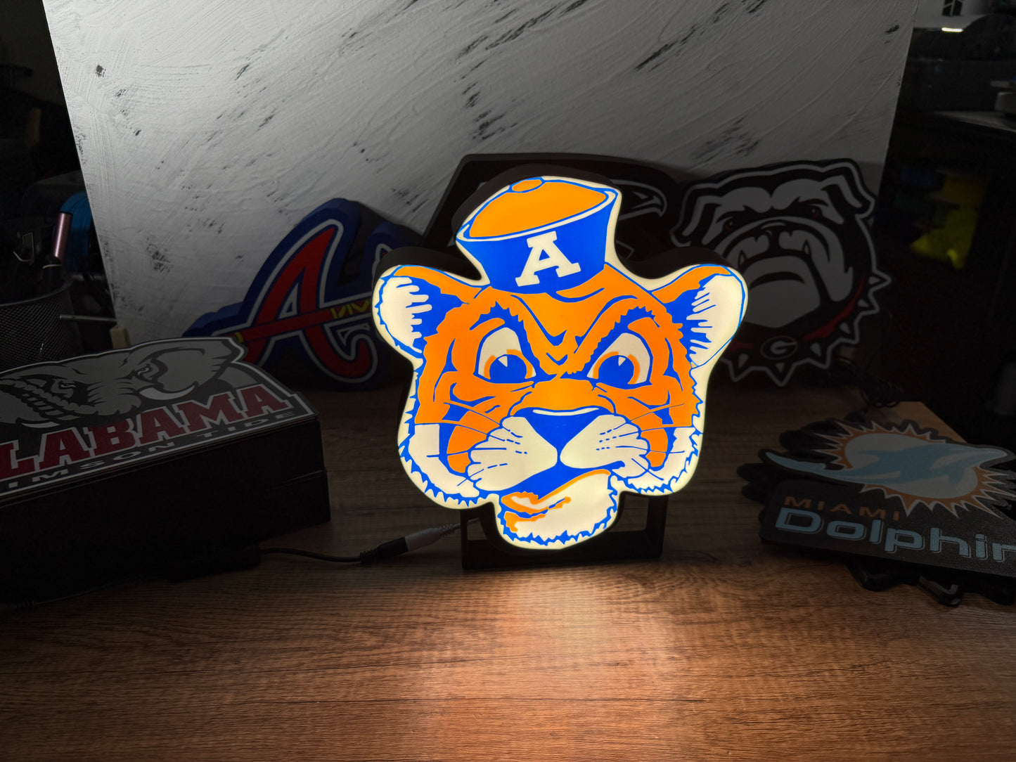 Auburn Tigers Aubie Lightbox