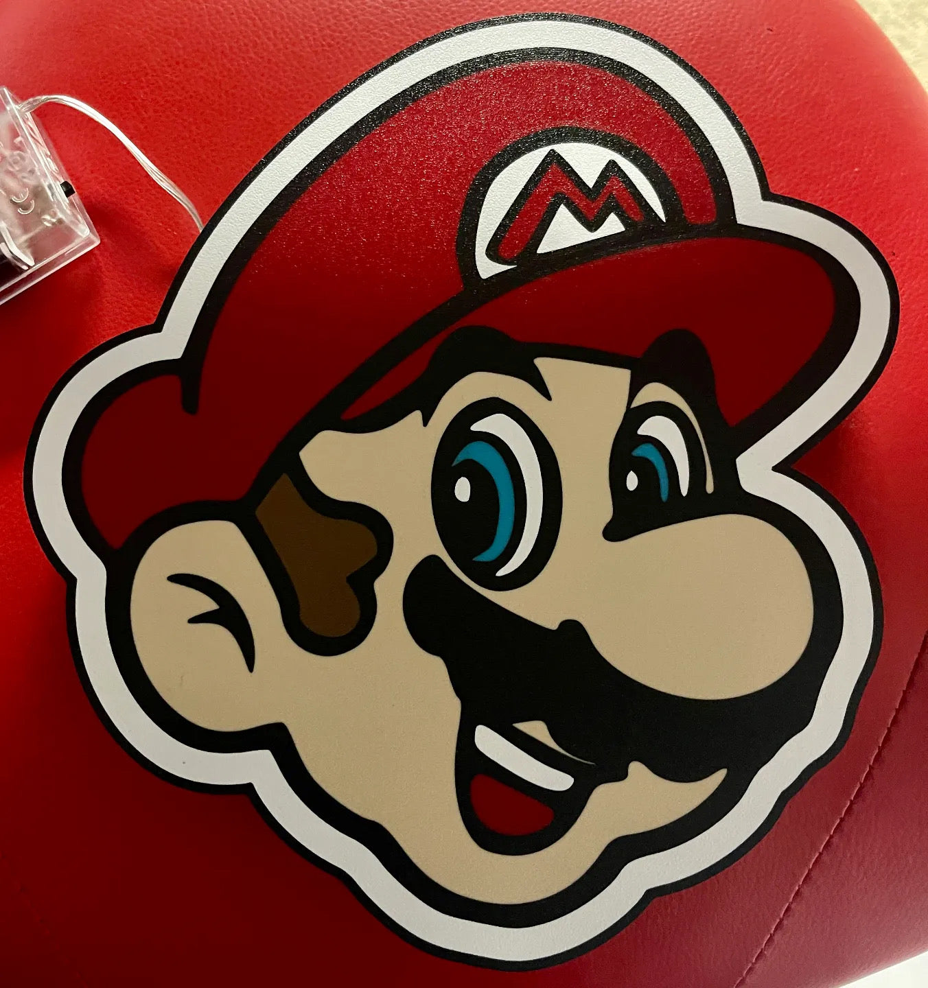 Mario Head Lightbox