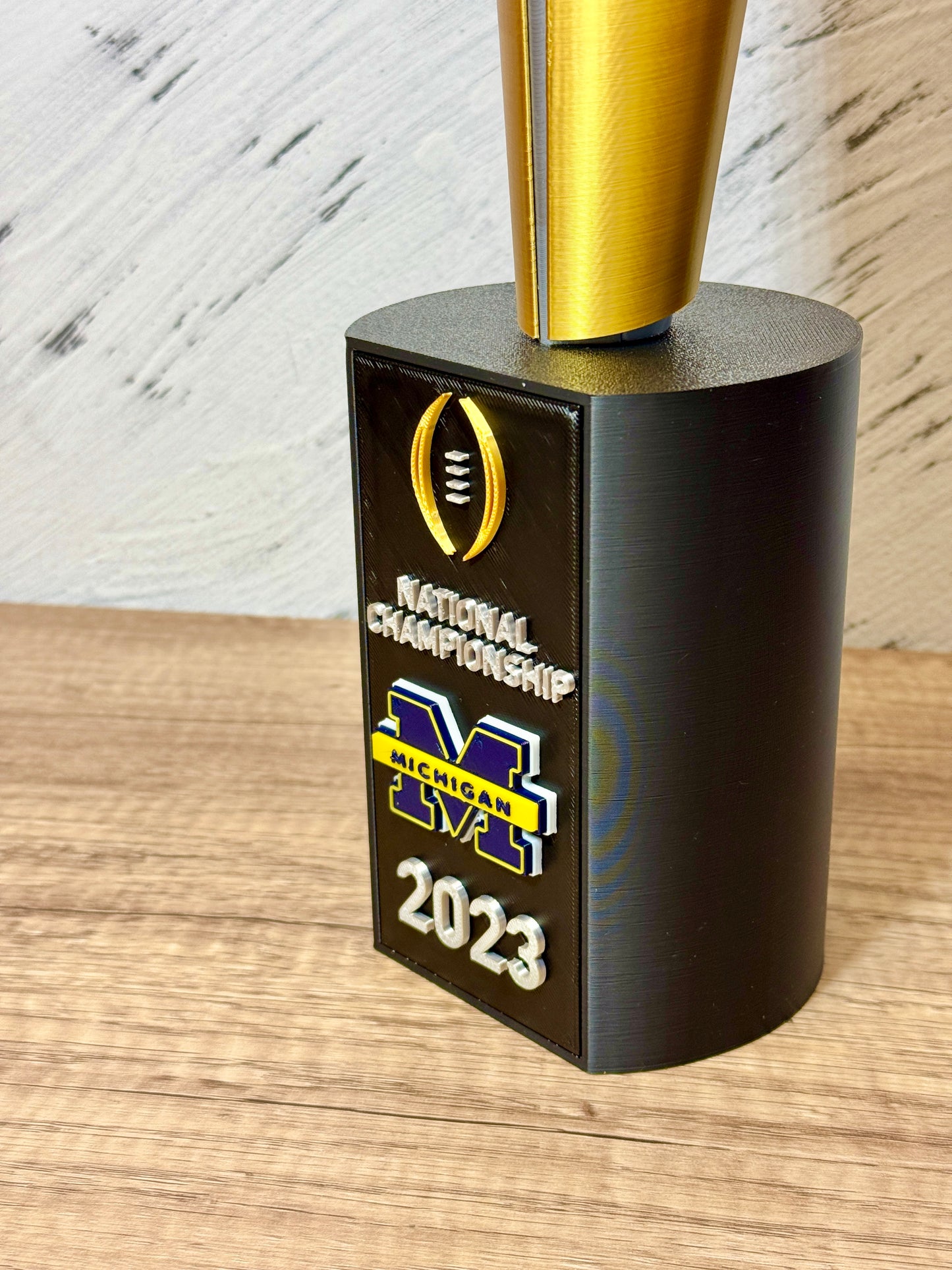 Michigan 2023 CFP National Championship Trophy