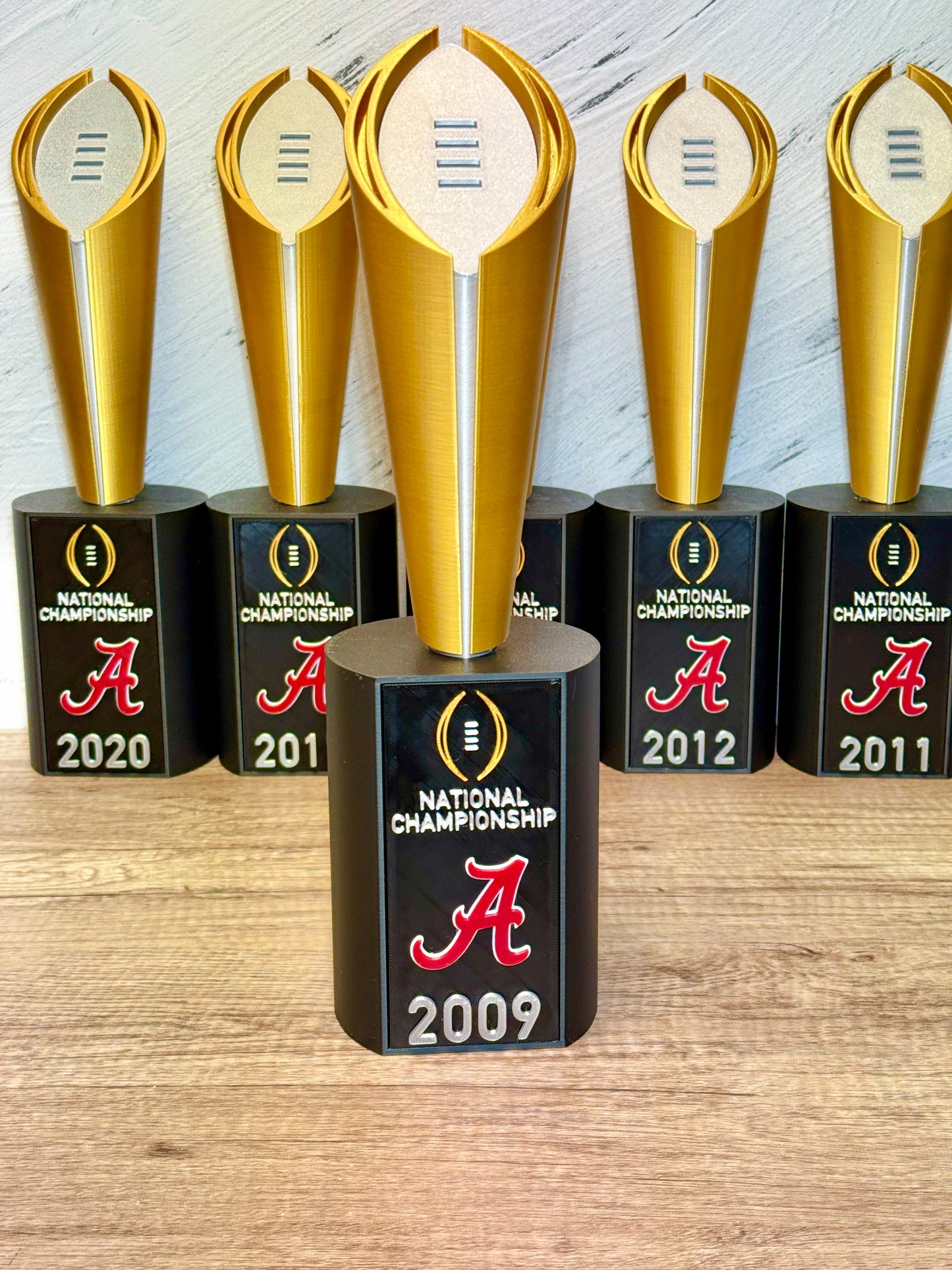 2009 Alabama College Football Playoff Trophy