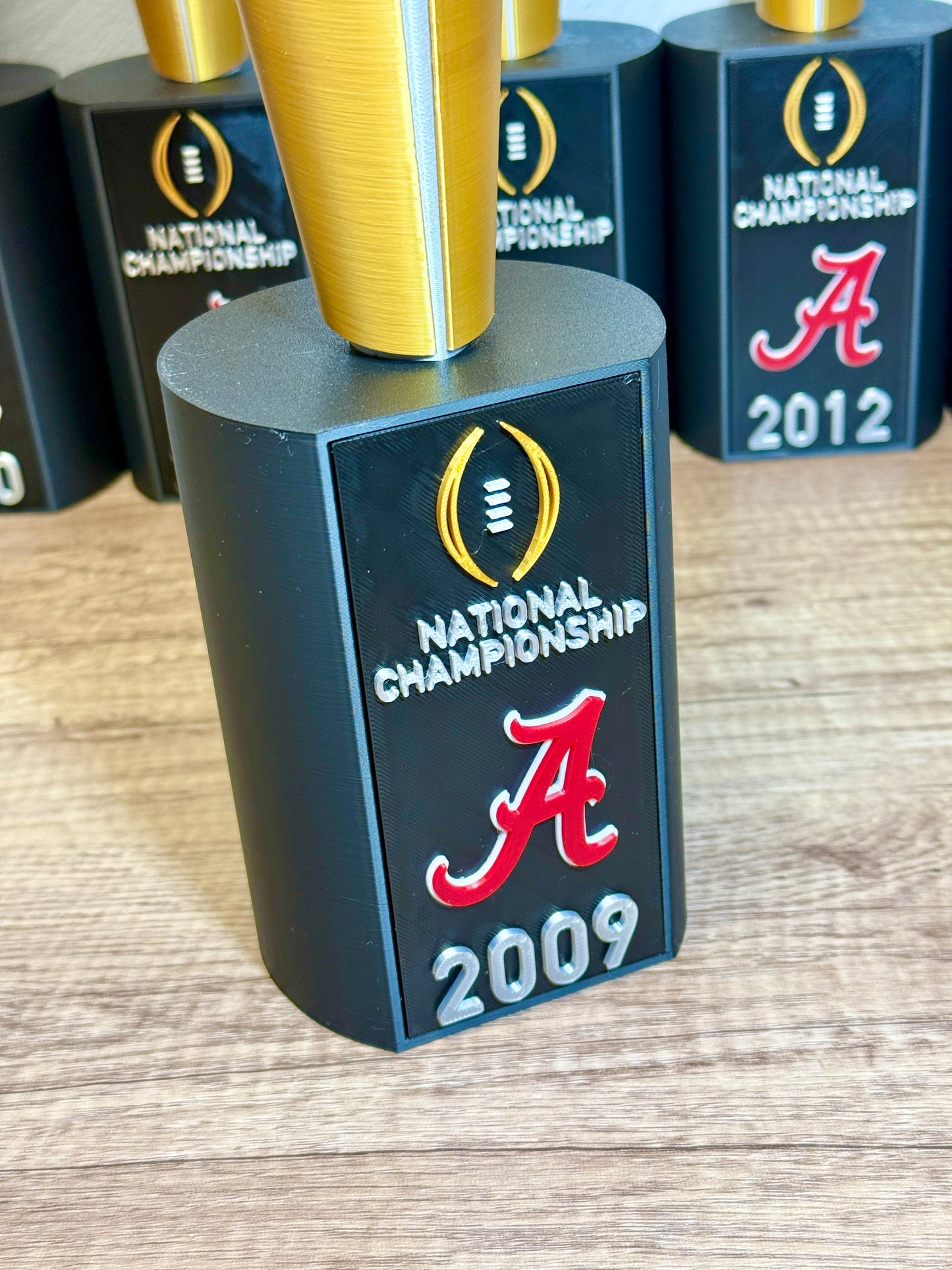 2009 Alabama College Football Playoff Trophy