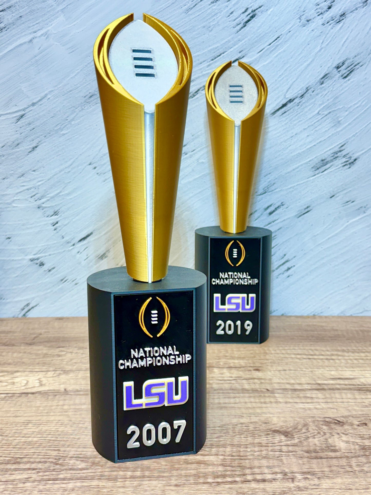 2007 LSU College Football Playoff Trophy