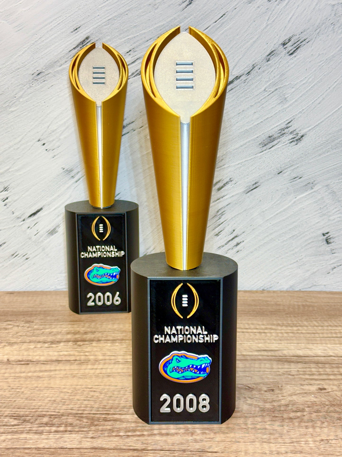 2008 Florida College Football Playoff Trophy
