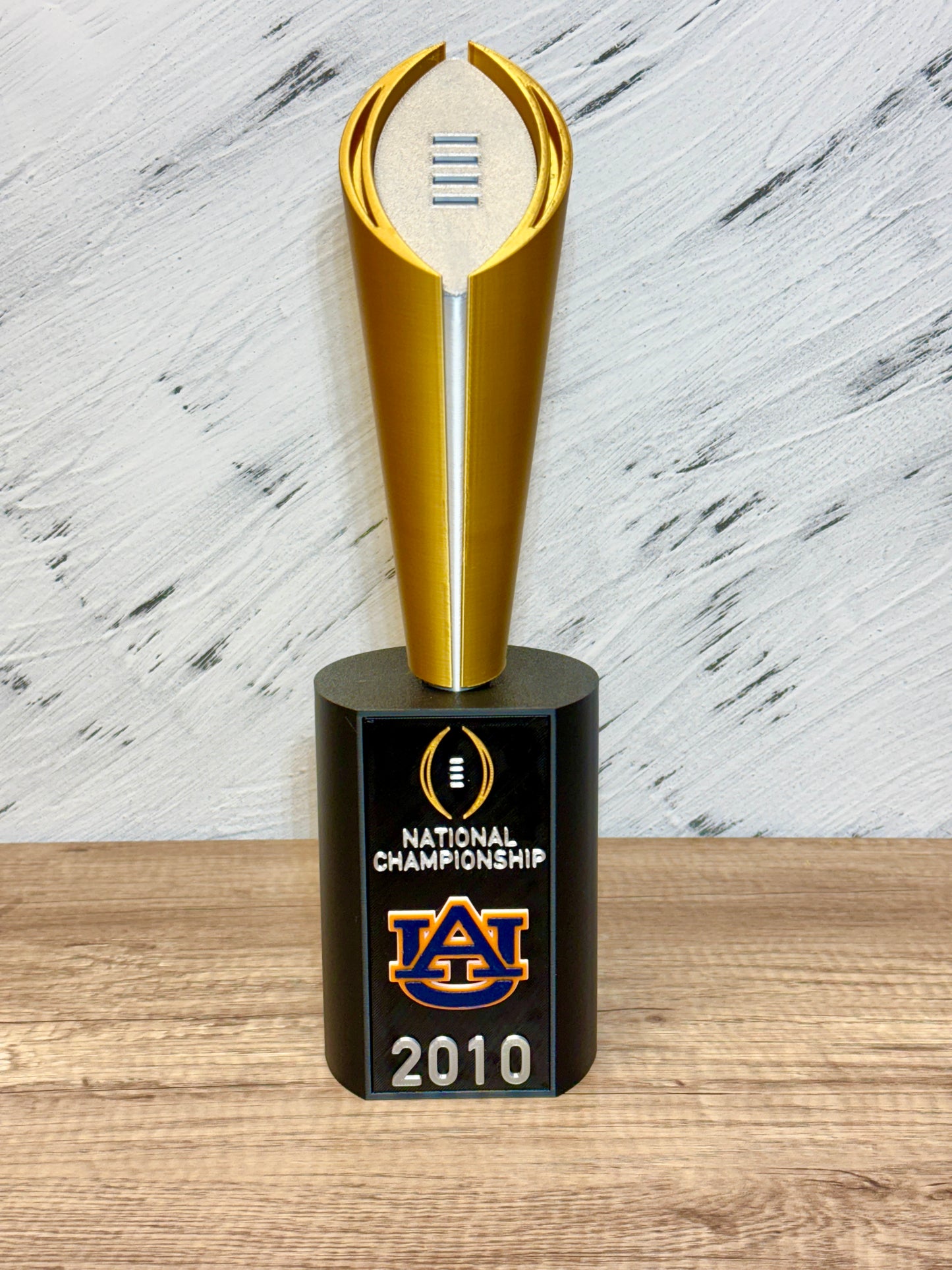 2010 Auburn University College Football Playoff Trophy