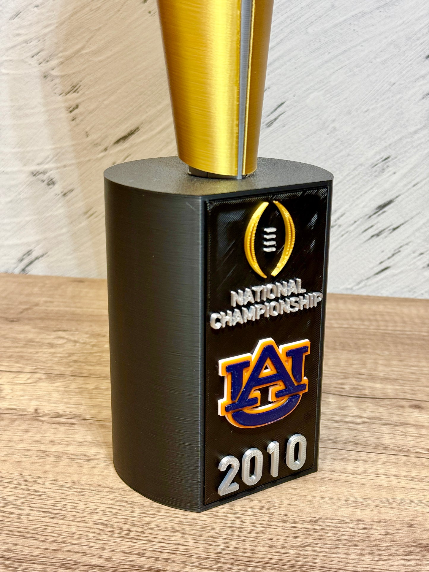 2010 Auburn University College Football Playoff Trophy