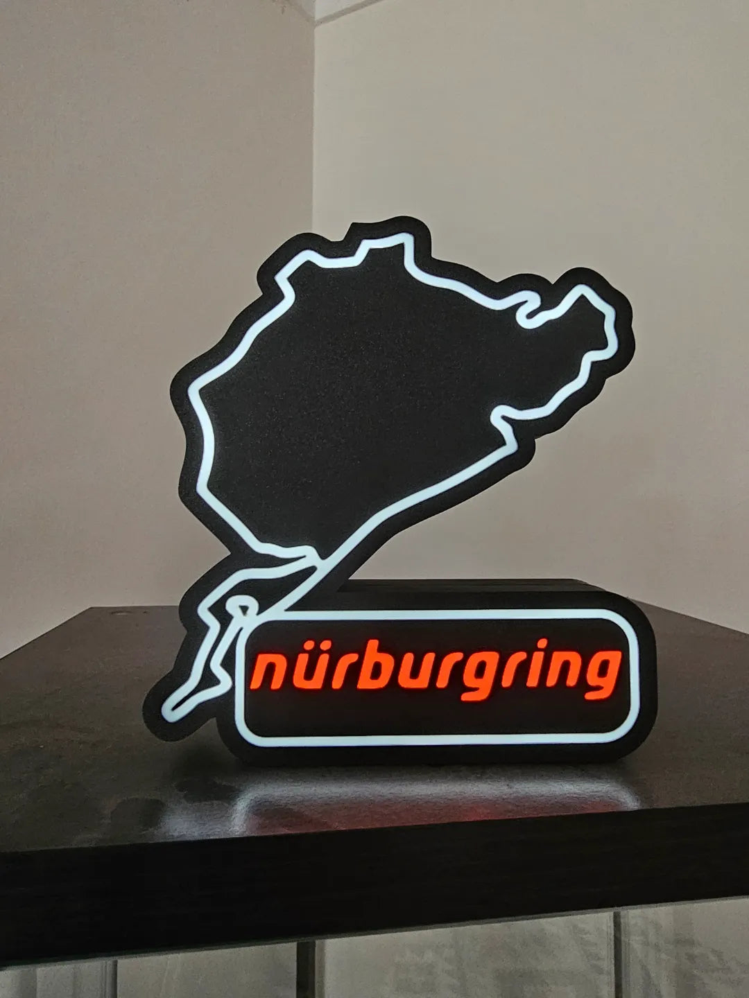 Nurburgring 3D Printed Lightbox